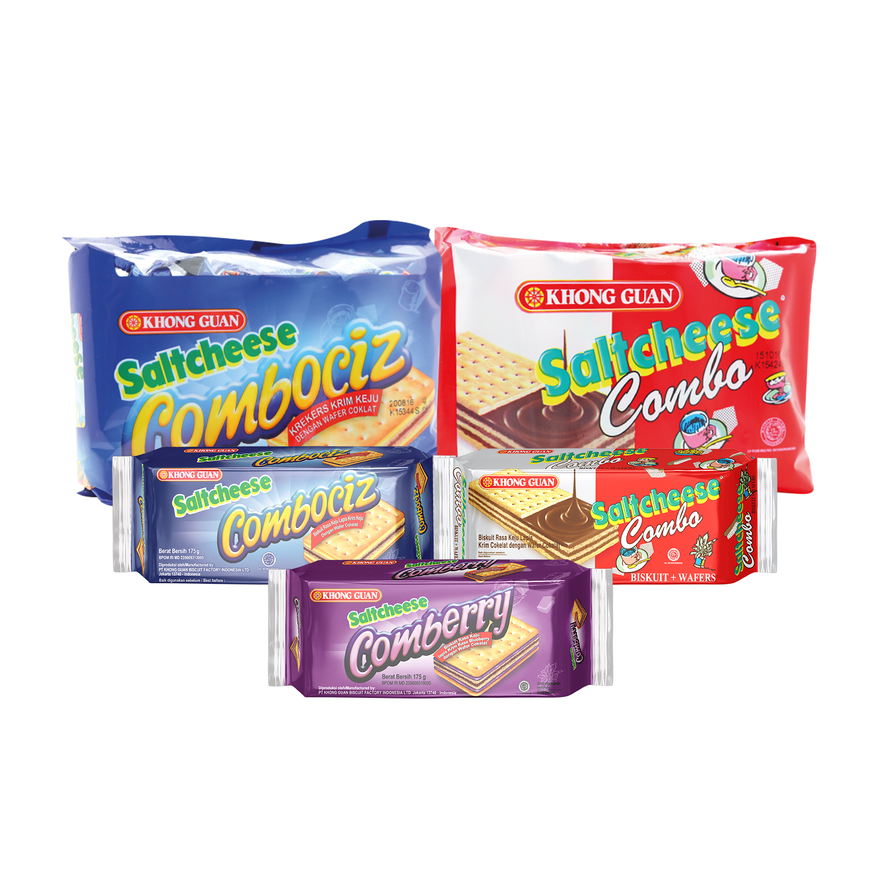 Khong Guan Saltcheese Combo